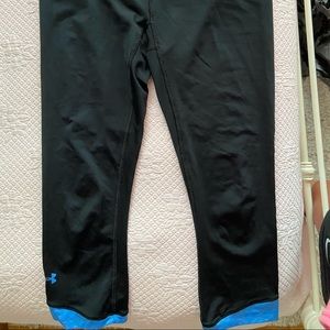Under armour cropped workout leggings